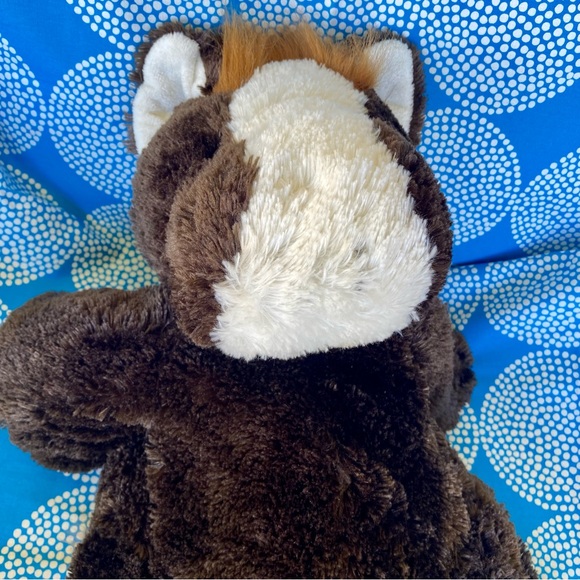 Kellytoy Horse Plush Brown White Black Weighted Made in Korea Large - Picture 7 of 16